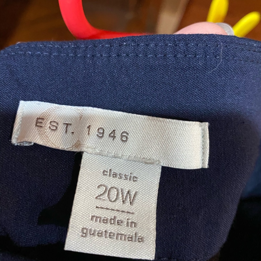 Cato Navy Crop Pants